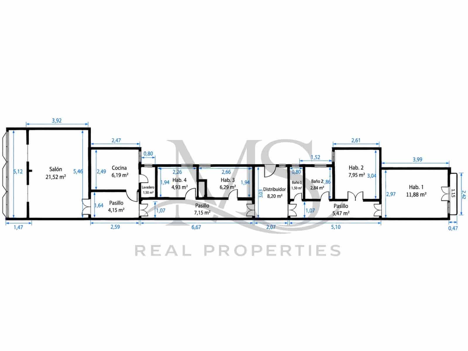 4 Zimmer Apartment zu verkaufen in Barcelona Stadt - 699.900 € (Ref: 10172307)