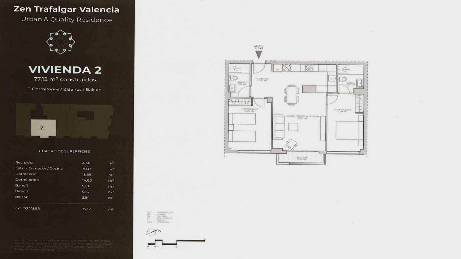 1 sypialnia Apartament na sprzedaż w Miasto Walencja z garażem - 395 000 € (Ref: 10135152)
