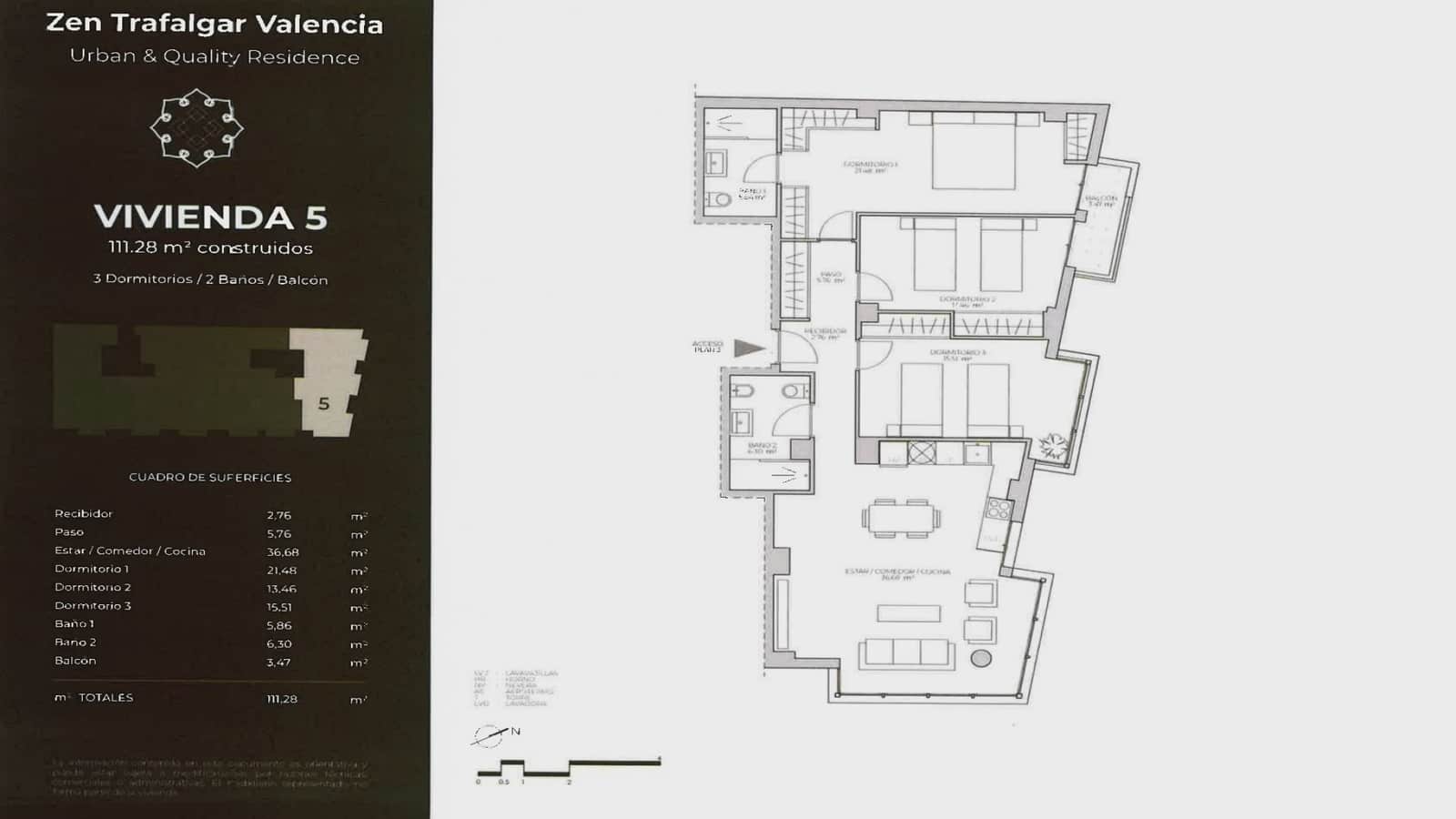 1 sypialnia Apartament na sprzedaż w Miasto Walencja z garażem - 395 000 € (Ref: 10135152)
