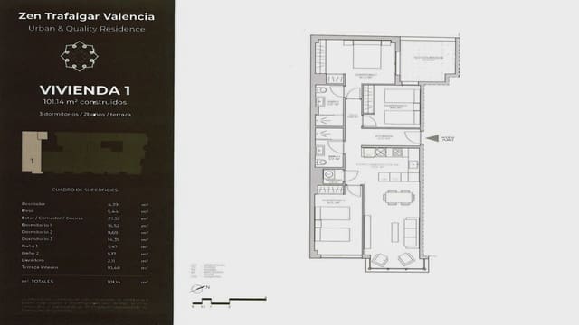 1 sypialnia Apartament na sprzedaż w Camins al Grau, Miasto Walencja z garażem - 395 000 € (Ref: 10135152)