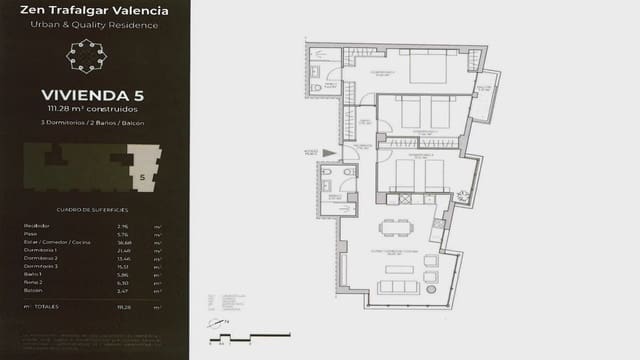 1 sypialnia Apartament na sprzedaż w Camins al Grau, Miasto Walencja z garażem - 395 000 € (Ref: 10135152)