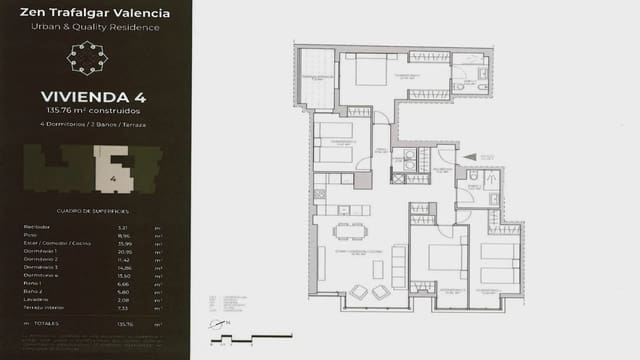 1 sypialnia Apartament na sprzedaż w Camins al Grau, Miasto Walencja z garażem - 395 000 € (Ref: 10135152)