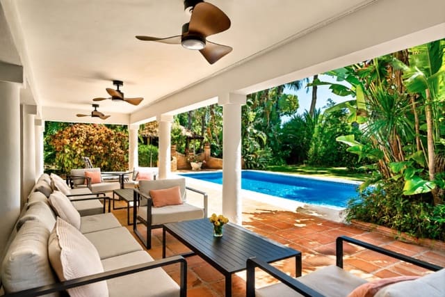 Chalet de 6 habitaciones en Hacienda Las Chapas, Marbella en venta con piscina garaje - 3.500.000 € (Ref: 10149305)