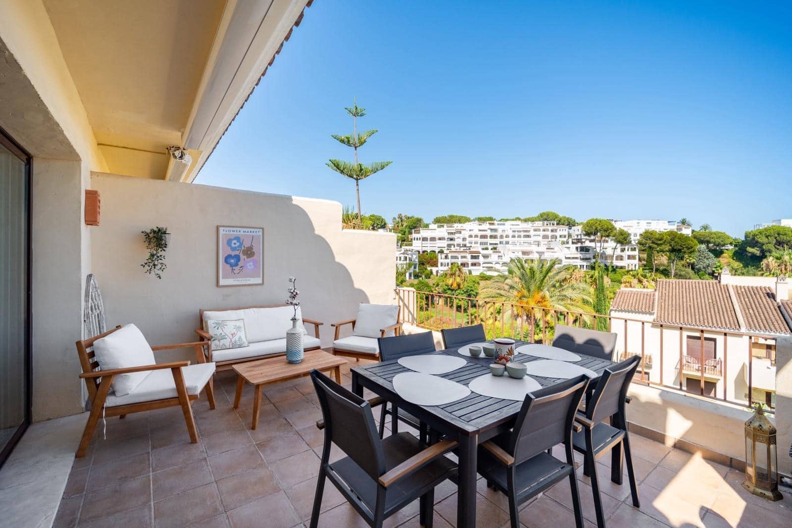 3 quarto Apartamento para arrendar em Marbella com piscina garagem - 3 300 € (Ref: 10173080)