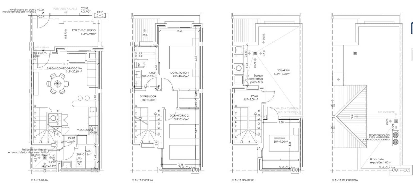 3 sovrum Hus till salu i Torre-Pacheco med pool garage - 229 900 € (Ref: 10160763)