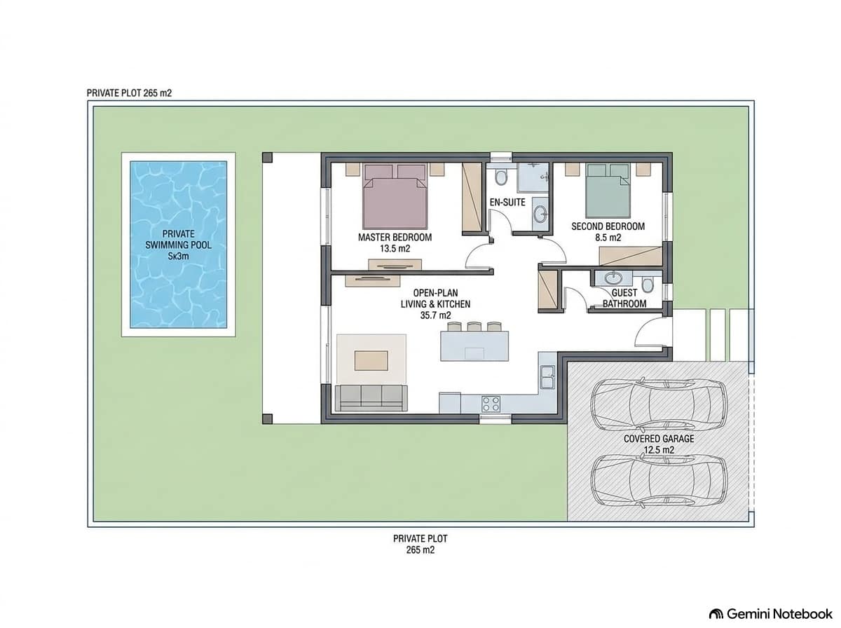 3 bedroom Villa for sale in Los Alcazares with pool - € 475,000 (Ref: 10160764)