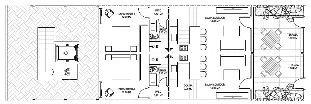 1 slaapkamer Appartement te koop in Vera met zwembad - € 190.000 (Ref: 10161825)