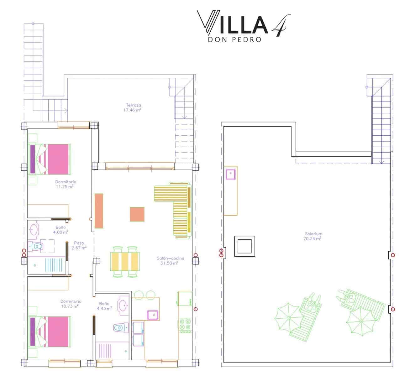 2 bedroom Bungalow for sale in San Javier with pool - € 272,900 (Ref: 10161845)
