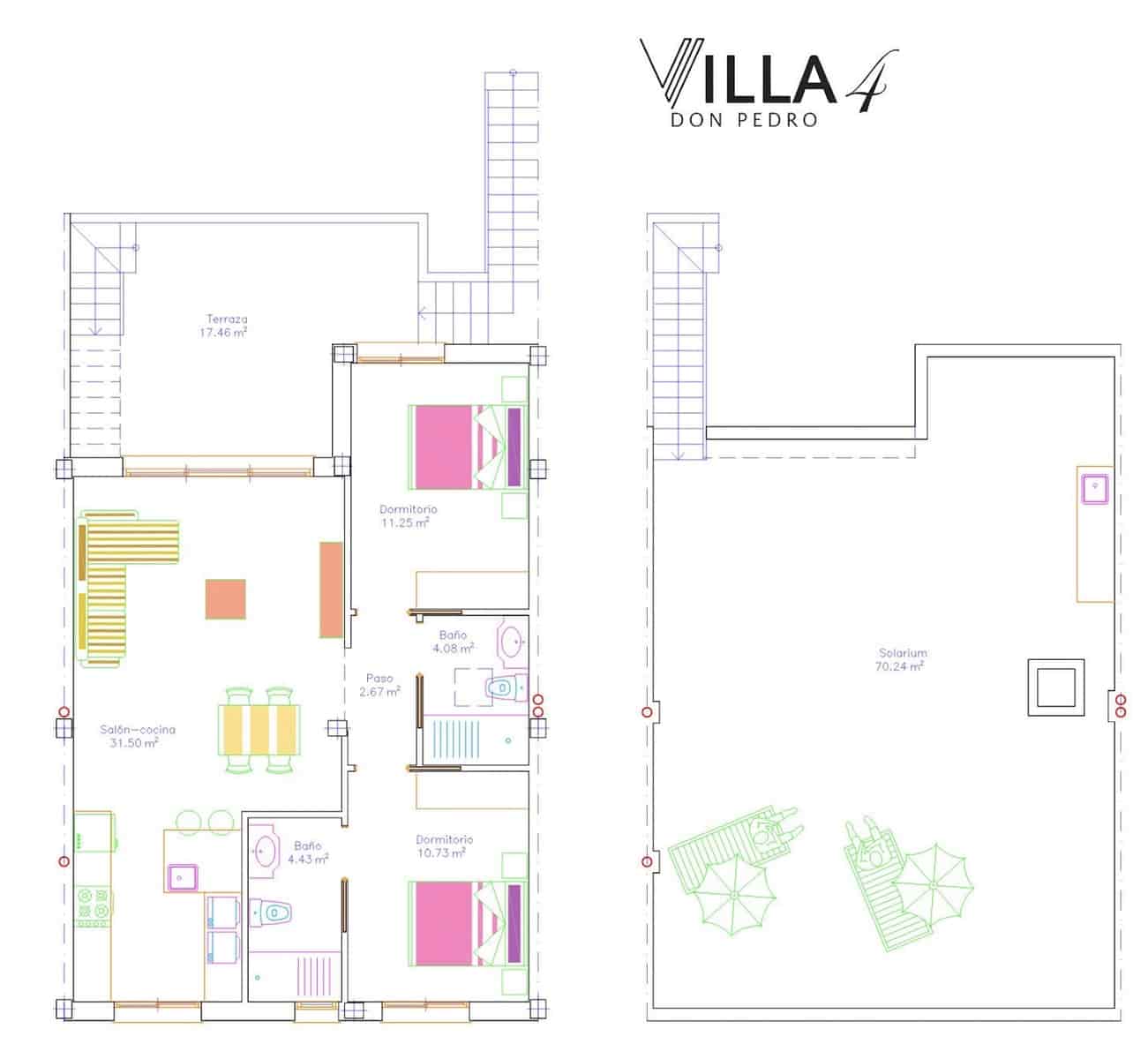 2 bedroom Bungalow for sale in San Javier with pool - € 272,900 (Ref: 10161845)