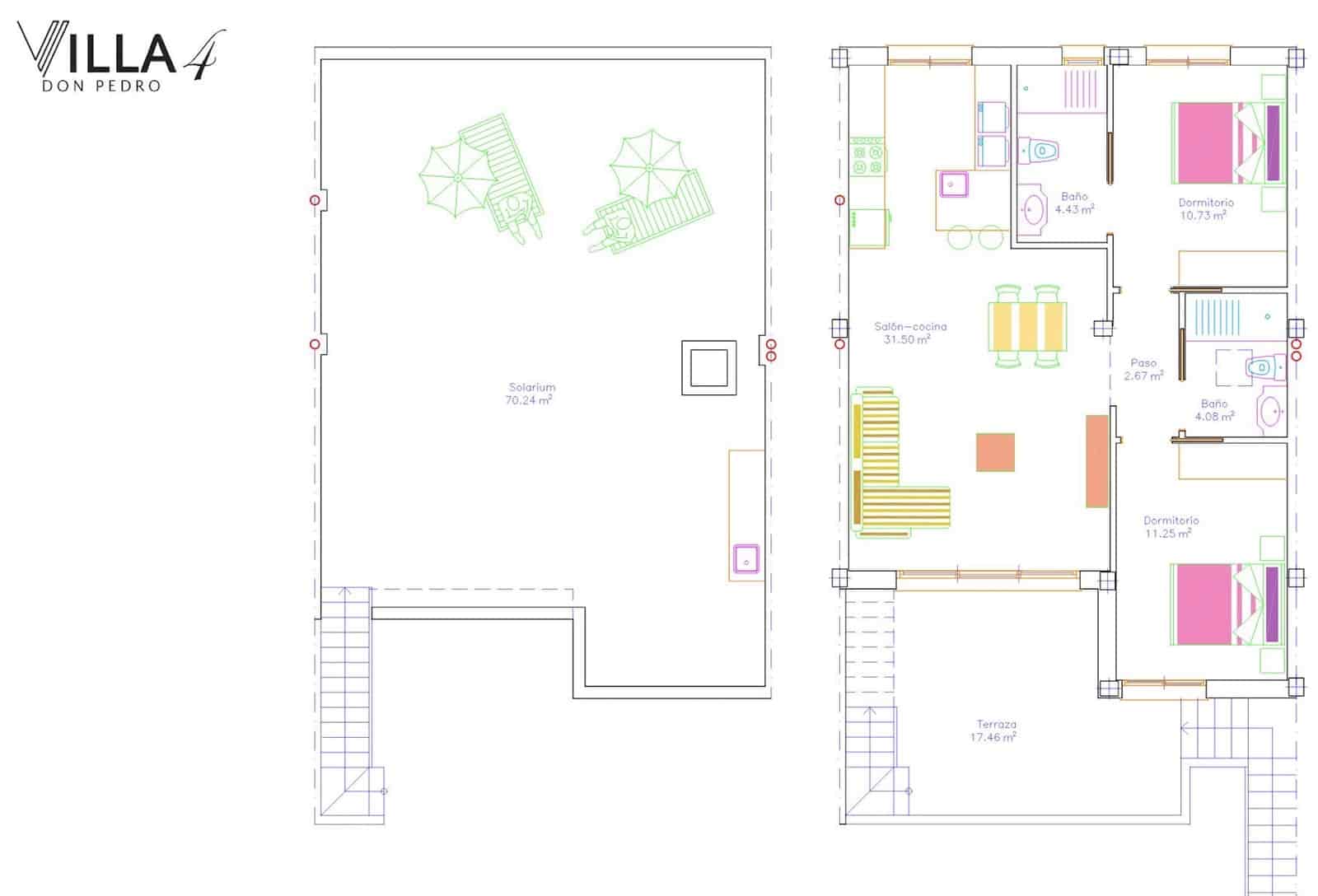 2 bedroom Bungalow for sale in San Javier with pool - € 272,900 (Ref: 10161845)