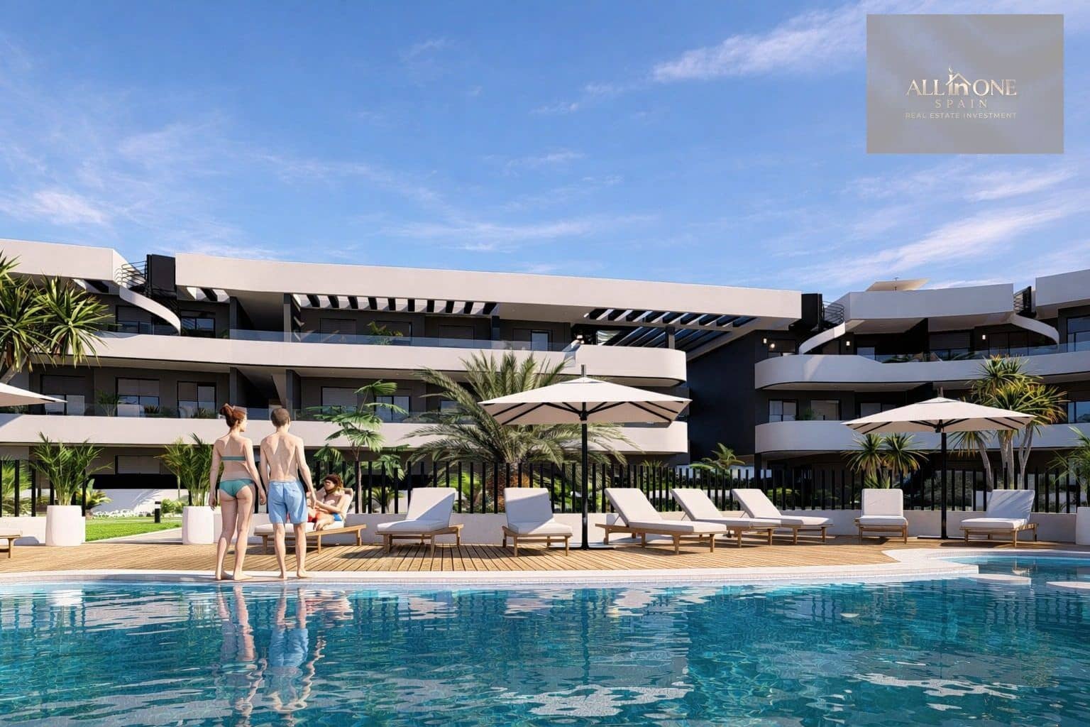 2 bedroom Apartment for sale in Los Alcazares with pool garage - € 278,900 (Ref: 10162594)