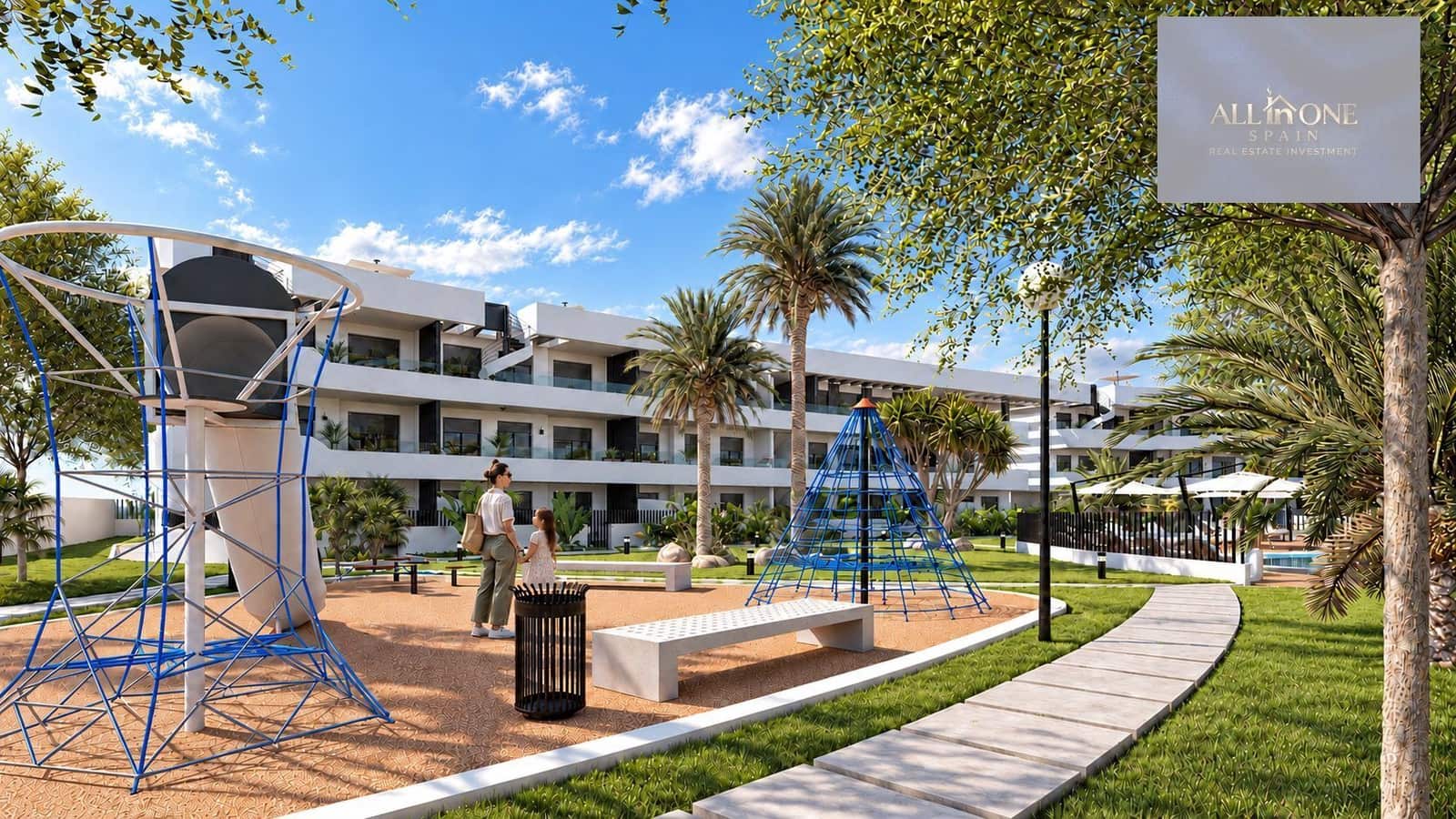 2 bedroom Apartment for sale in Los Alcazares with pool garage - € 278,900 (Ref: 10162594)
