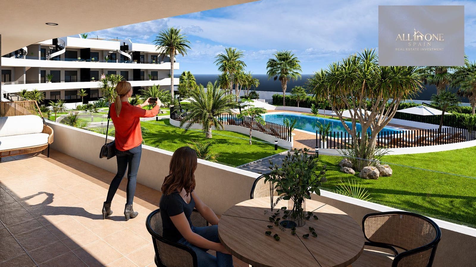 2 bedroom Apartment for sale in Los Alcazares with pool garage - € 278,900 (Ref: 10162594)