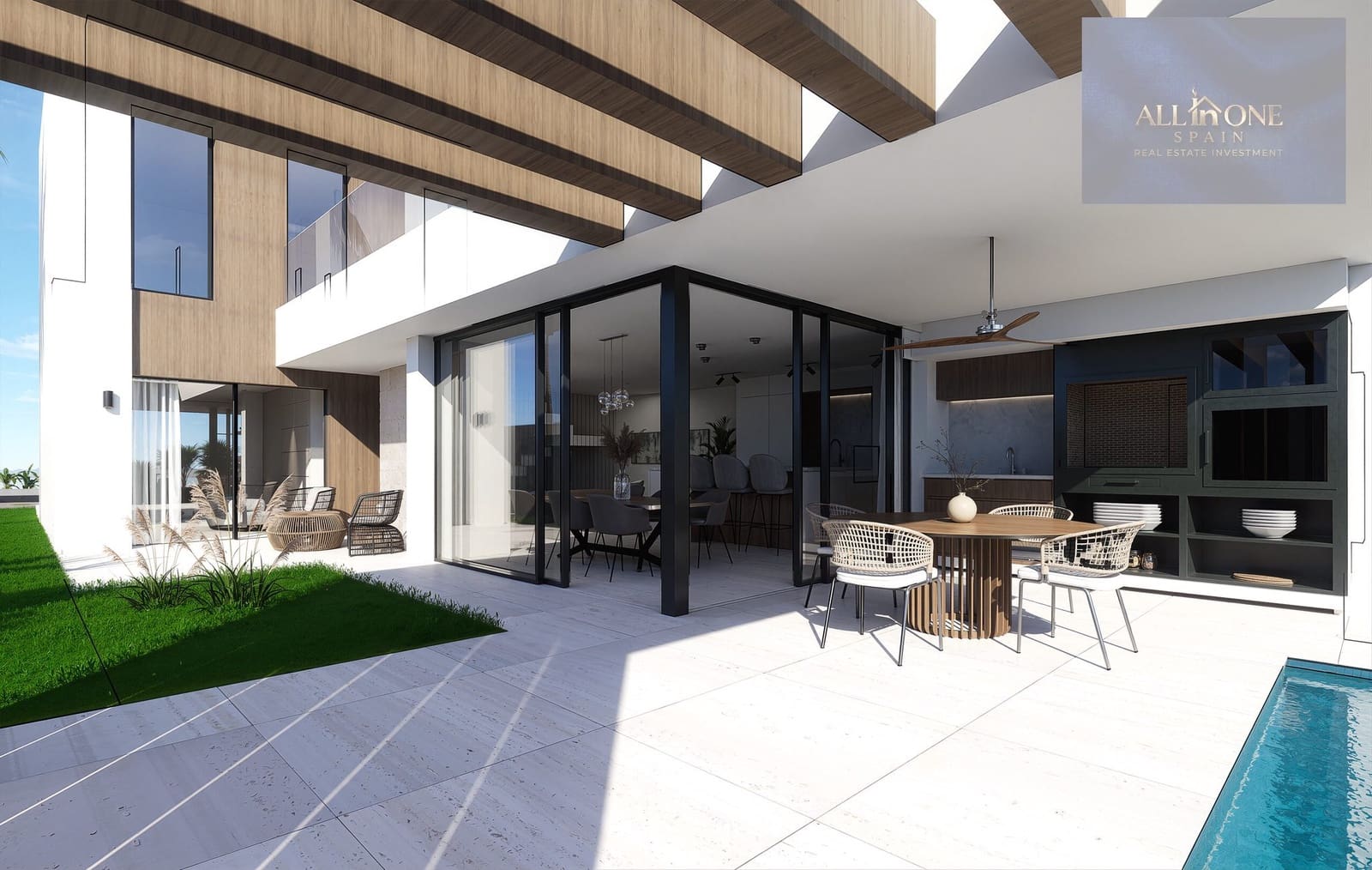 3 chambre Villa/Maison à vendre à Torre-Pacheco avec piscine garage - 890 000 € (Ref: 10174303)