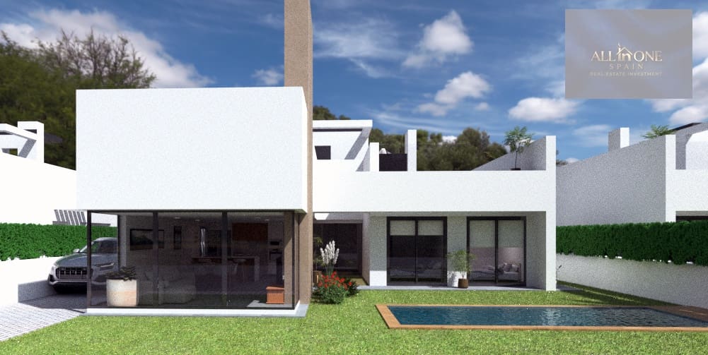 3 sypialnia Willa na sprzedaż w Torre-Pacheco z basenem garażem - 860 900 € (Ref: 10174304)