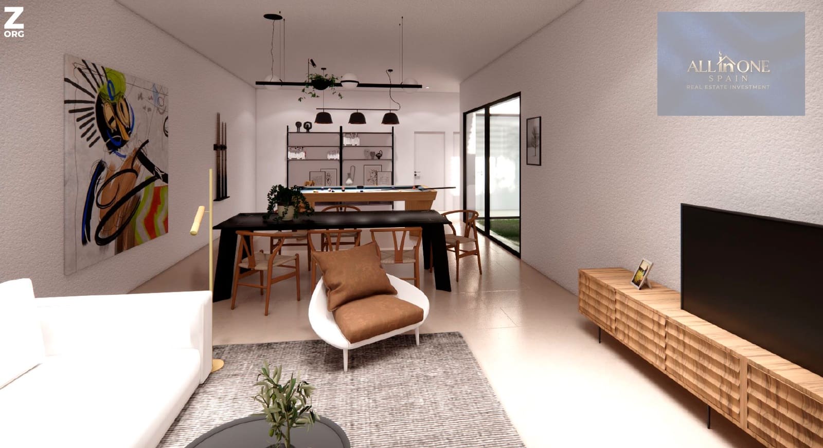 3 sypialnia Willa na sprzedaż w Torre-Pacheco z basenem garażem - 860 900 € (Ref: 10174304)