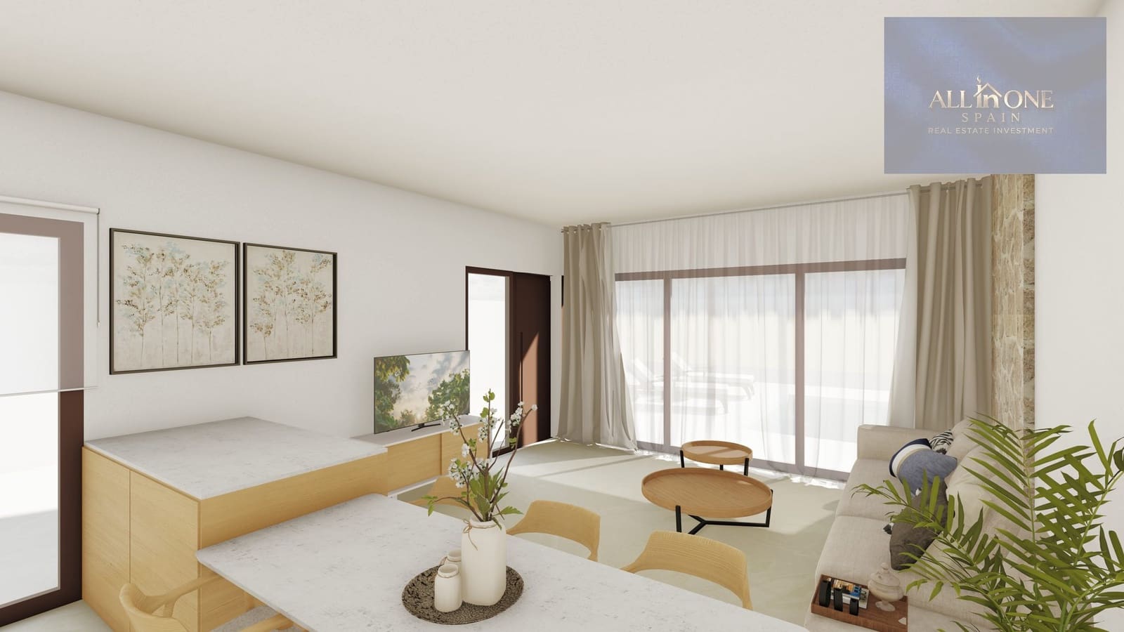 3 sypialnia Dom szeregowy na sprzedaż w San Javier z basenem garażem - 376 500 € (Ref: 10174324)