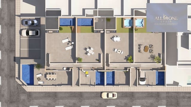 2 soveværelse Bungalow til salg i San Pedro del Pinatar med swimmingpool garage - € 319.900 (Ref: 10174327)