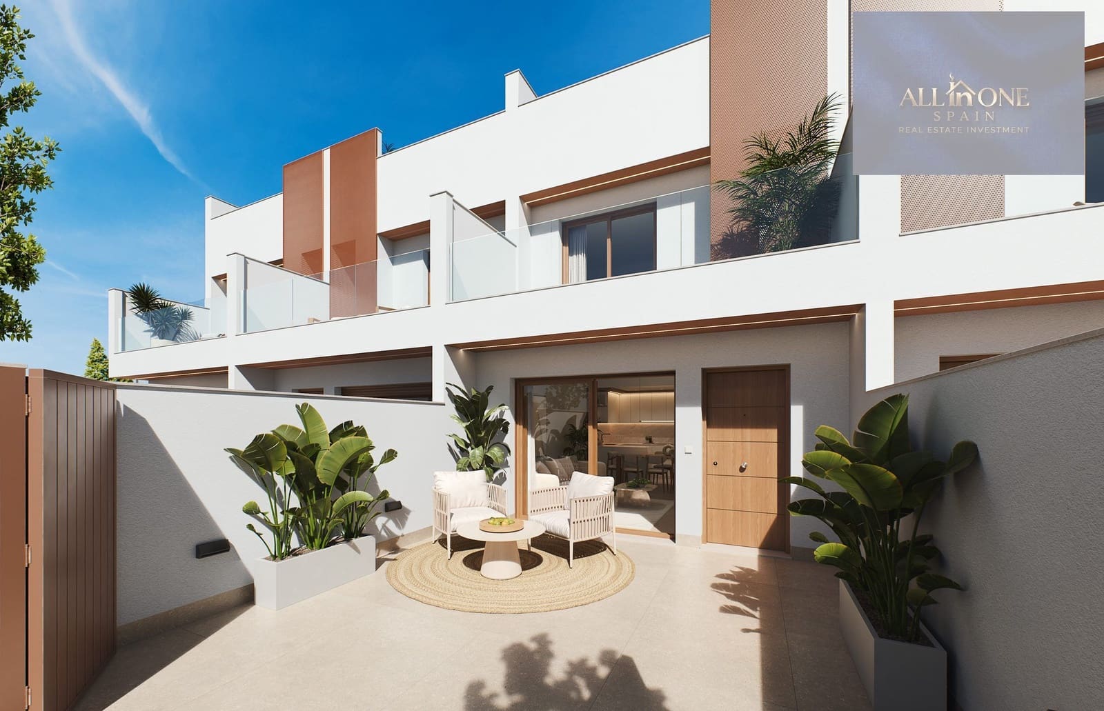 3 bedroom Terraced Villa for sale in San Pedro del Pinatar with pool garage - € 370,000 (Ref: 10174336)