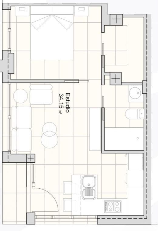 1 bedroom Apartment for sale in Santiago de la Ribera - € 214,083 (Ref: 10182279)