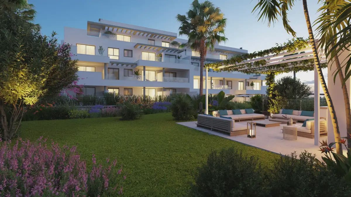 2 soverom Strandleiligheter til salgs i Mijas med svømmebasseng garasje - € 390 400 (Ref: 10158213)