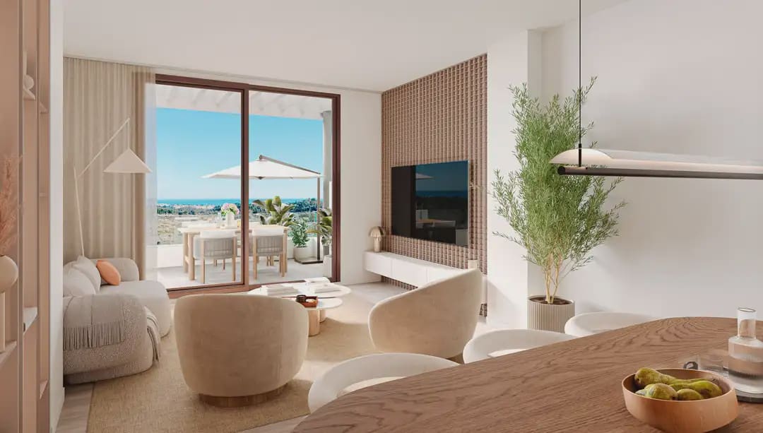 2 soverom Leilighet til salgs i Mijas med svømmebasseng garasje - € 345 000 (Ref: 10158219)