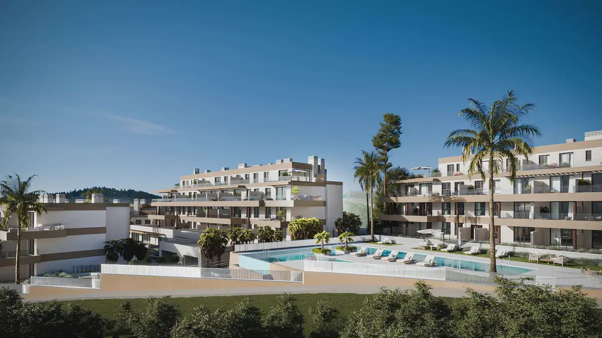 2 soverom Leilighet til salgs i Mijas med svømmebasseng garasje - € 320 000 (Ref: 10158222)