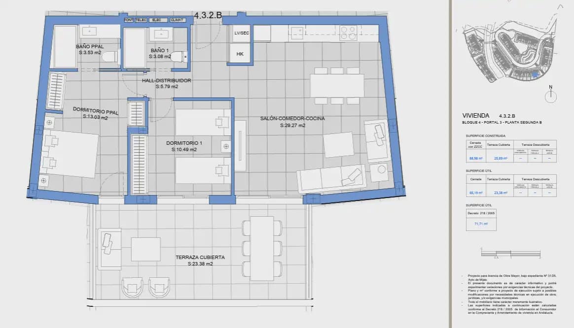 2 sypialnia Apartament na sprzedaż w Mijas z basenem garażem - 355 000 € (Ref: 10158238)