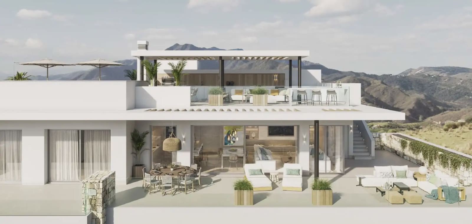 3 soverom Leilighet til salgs i Ojen med svømmebasseng garasje - € 985 000 (Ref: 10158239)