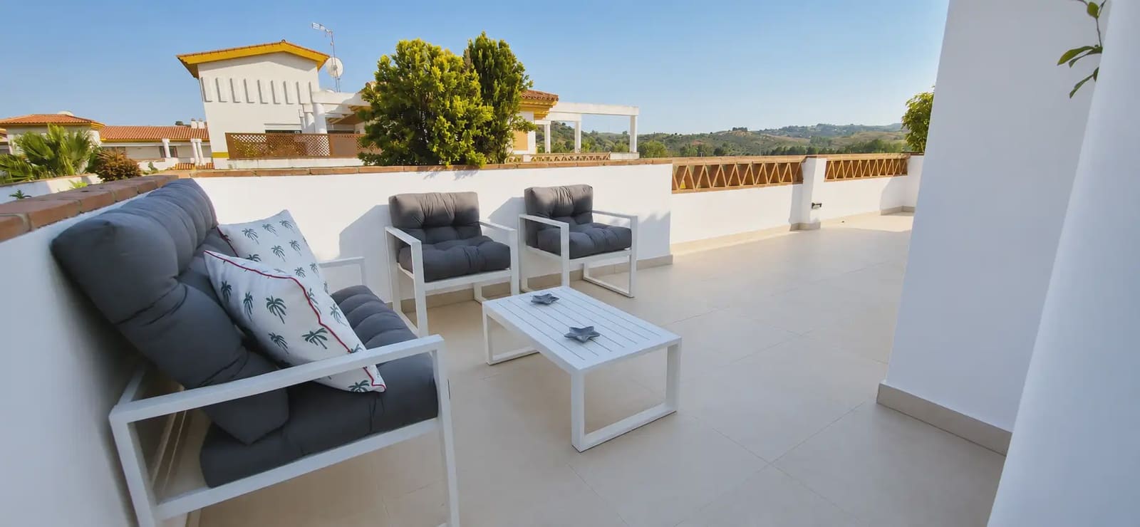 3 quarto Penthouse para arrendar em Mijas com piscina garagem - 1 800 € (Ref: 10158247)
