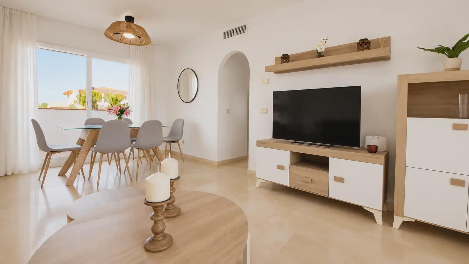 3 quarto Penthouse para arrendar em Mijas com piscina garagem - 1 800 € (Ref: 10158247)