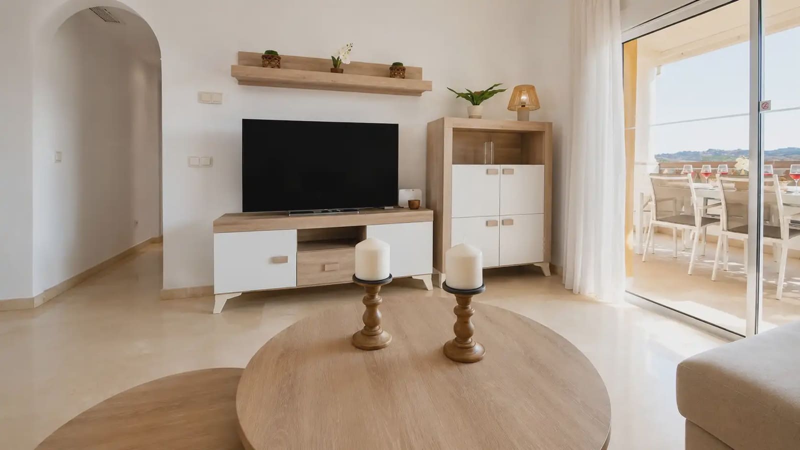 3 quarto Penthouse para arrendar em Mijas com piscina garagem - 1 800 € (Ref: 10158247)
