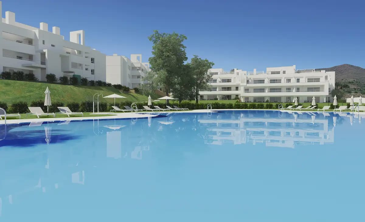 2 soverom Leilighet til salgs i Mijas med svømmebasseng garasje - € 450 000 (Ref: 10158249)