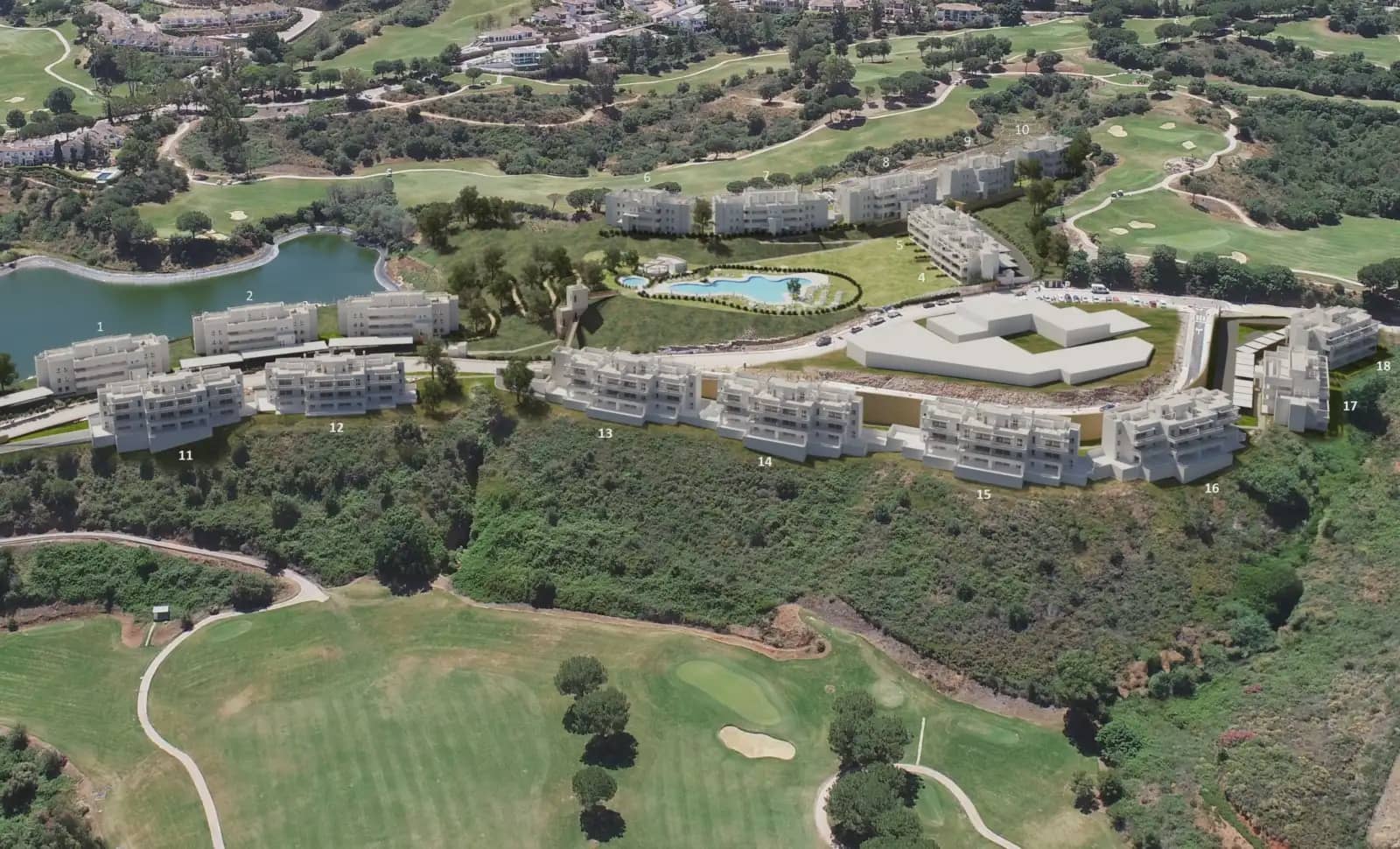 2 soverom Leilighet til salgs i Mijas med svømmebasseng garasje - € 450 000 (Ref: 10158249)