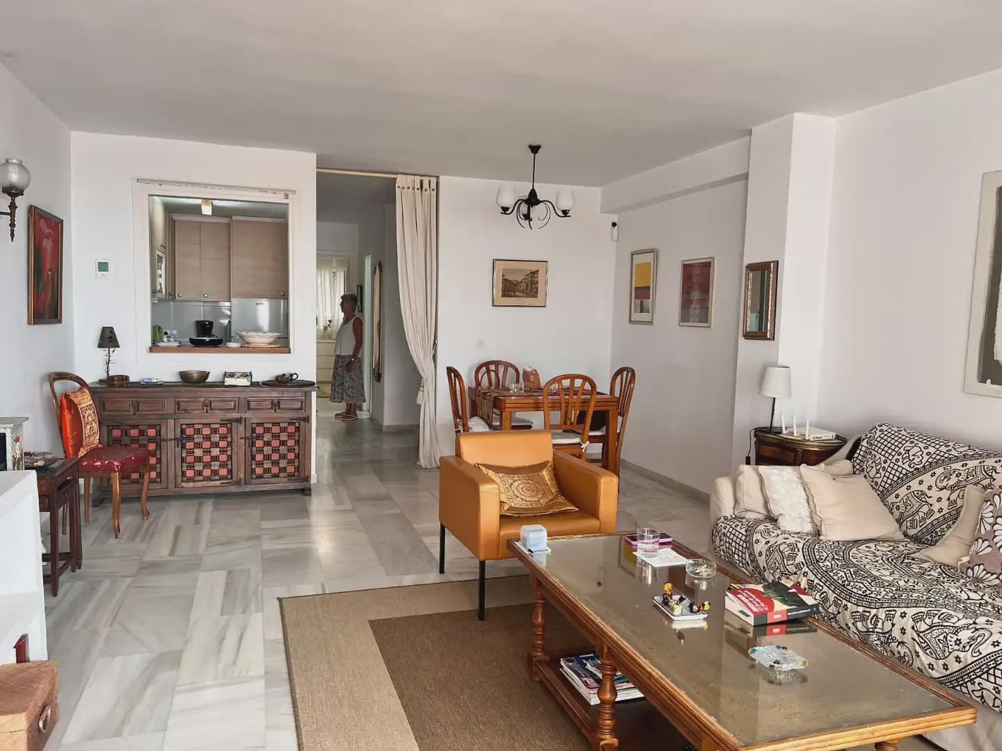 2 soveværelse Strandlejlighed til leje i Mijas med swimmingpool garage - € 1.500 (Ref: 10158259)