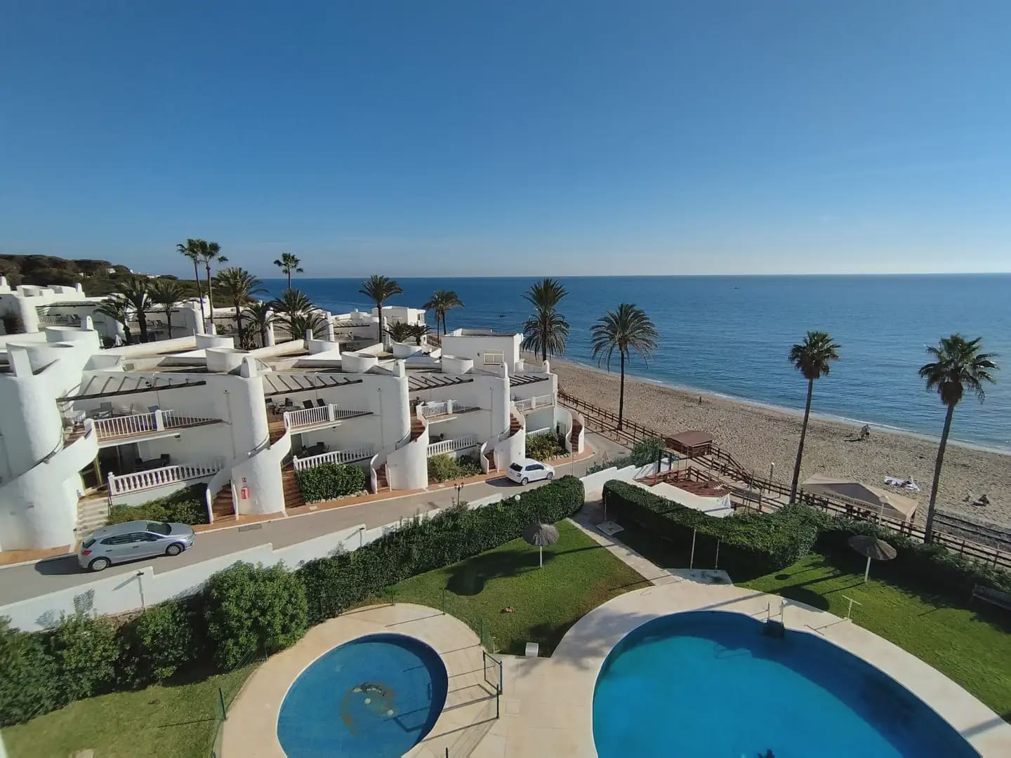 1 sovrum Strandlägenhet att hyra i Mijas med pool - 1 200 € (Ref: 10158289)
