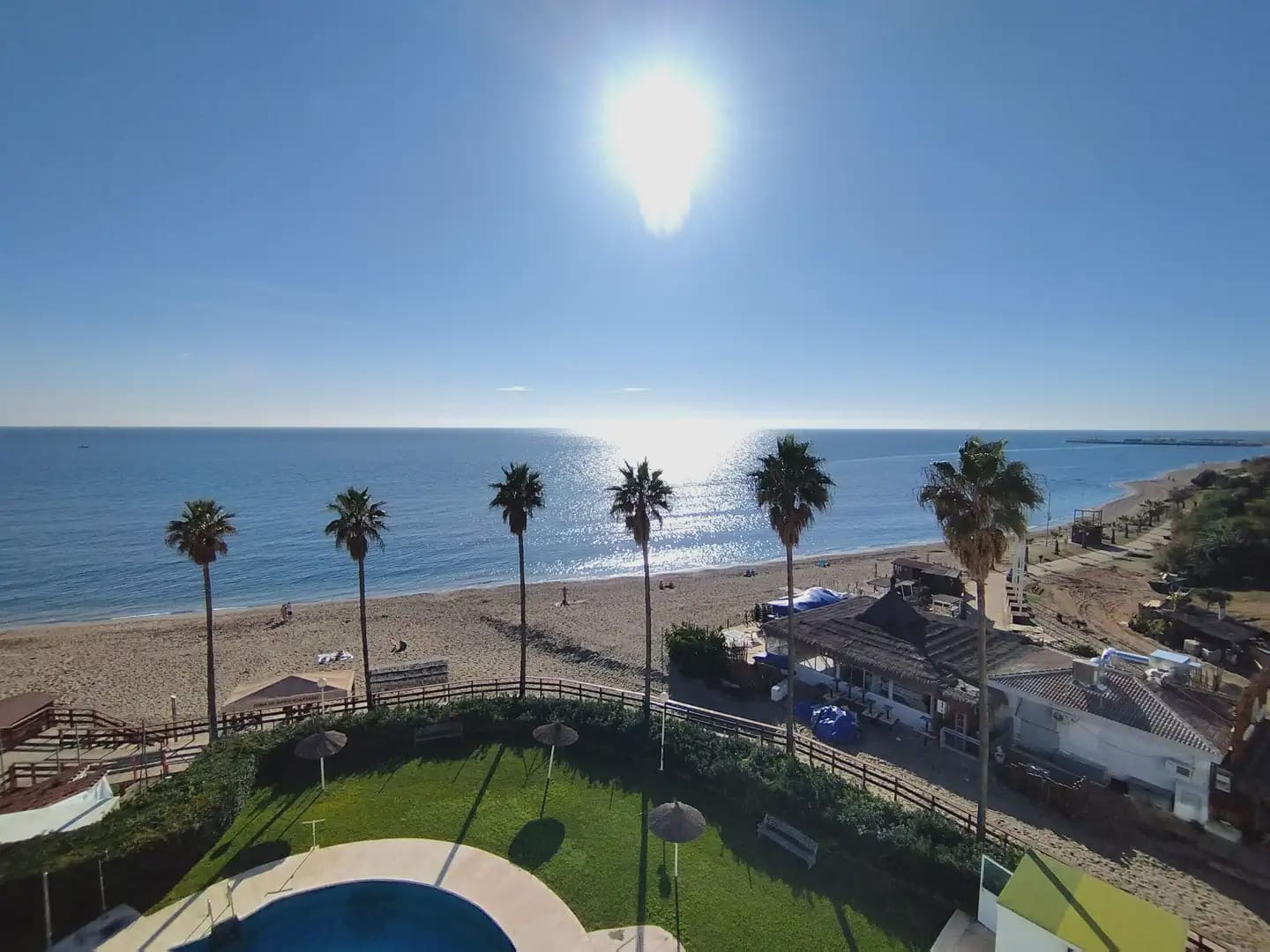 1 sovrum Strandlägenhet att hyra i Mijas med pool - 1 200 € (Ref: 10158289)