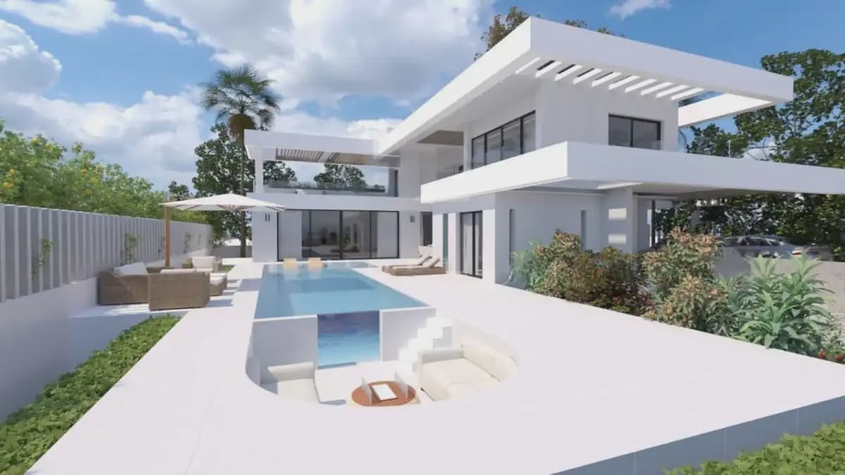 4 bedroom Villa for sale in Manilva with pool garage - € 1,995,000 (Ref: 10158291)