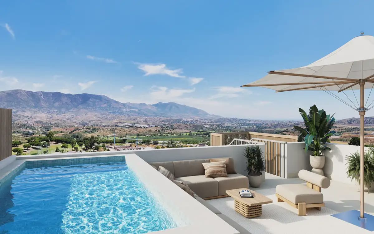 2 soverom Leilighet til salgs i Mijas med svømmebasseng garasje - € 449 900 (Ref: 10181052)