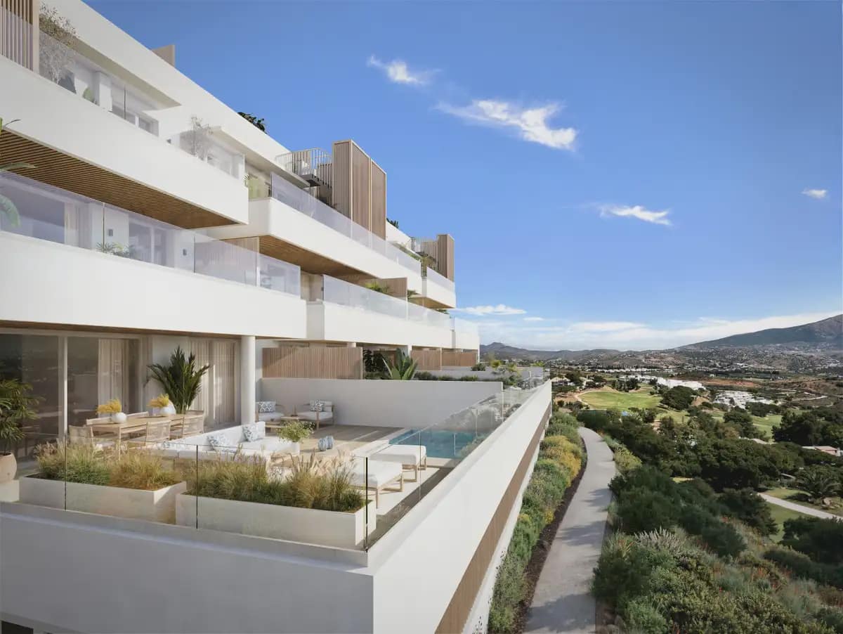 2 soverom Leilighet til salgs i Mijas med svømmebasseng garasje - € 449 900 (Ref: 10181052)