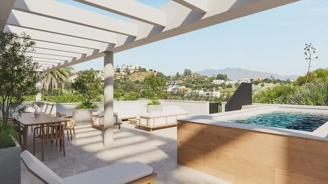 2 sypialnia Dom szeregowy na sprzedaż w Hipódromo - Cerrado del Águila, Mijas z basenem garażem - 480 000 € (Ref: 10181053)