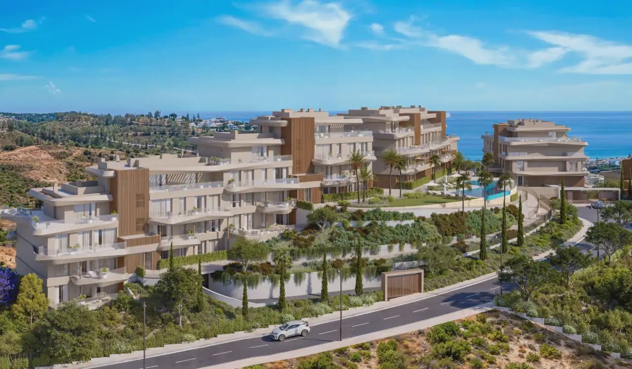 2 soverom Leilighet til salgs i Mijas med svømmebasseng garasje - € 637 000 (Ref: 10181064)