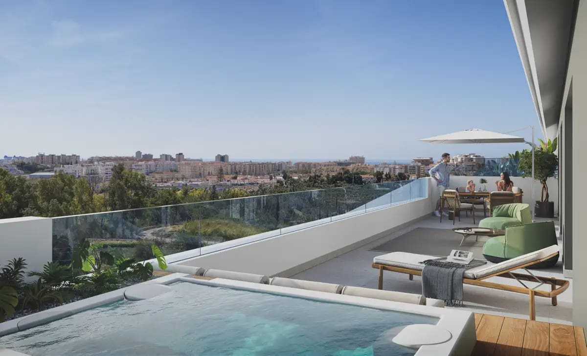 2 slaapkamer Penthouse te koop in Fuengirola met zwembad garage - € 429.000 (Ref: 10181868)