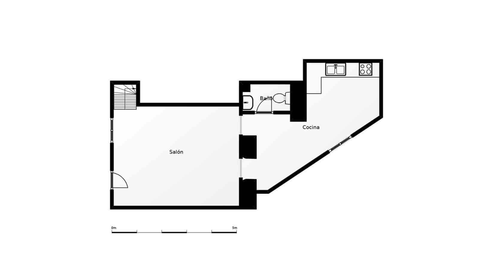 2 slaapkamer Halfvrijstaande villa te koop in Monachil - € 209.000 (Ref: 10171966)