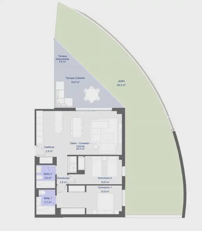 2 bedroom Apartment for sale in Cancelada with pool garage - € 512,000 (Ref: 10170044)