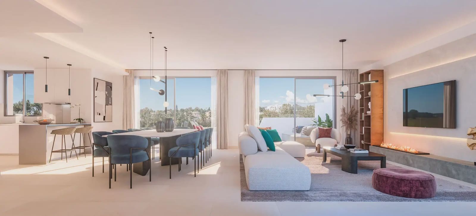 3 sypialnia Apartament na sprzedaż w Marbella z basenem garażem - 790 000 € (Ref: 10170045)