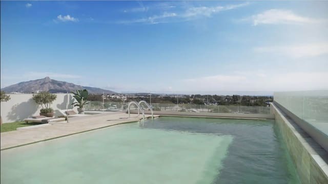 Apartamento de 2 habitaciones en San Pedro de Alcántara Pueblo, Marbella en venta con piscina garaje - 592.200 € (Ref: 10170048)