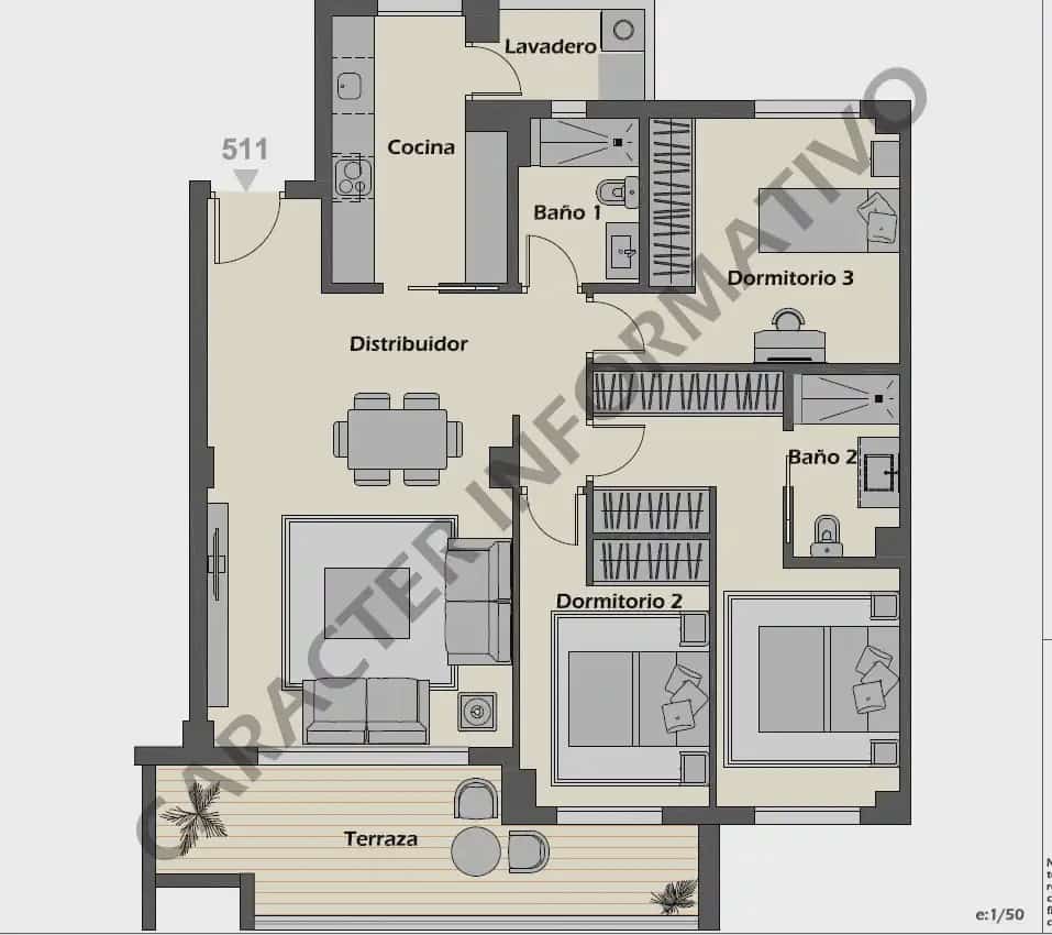 3 bedroom Flat for rent in Marbella with pool garage - € 2,700 (Ref: 10170057)