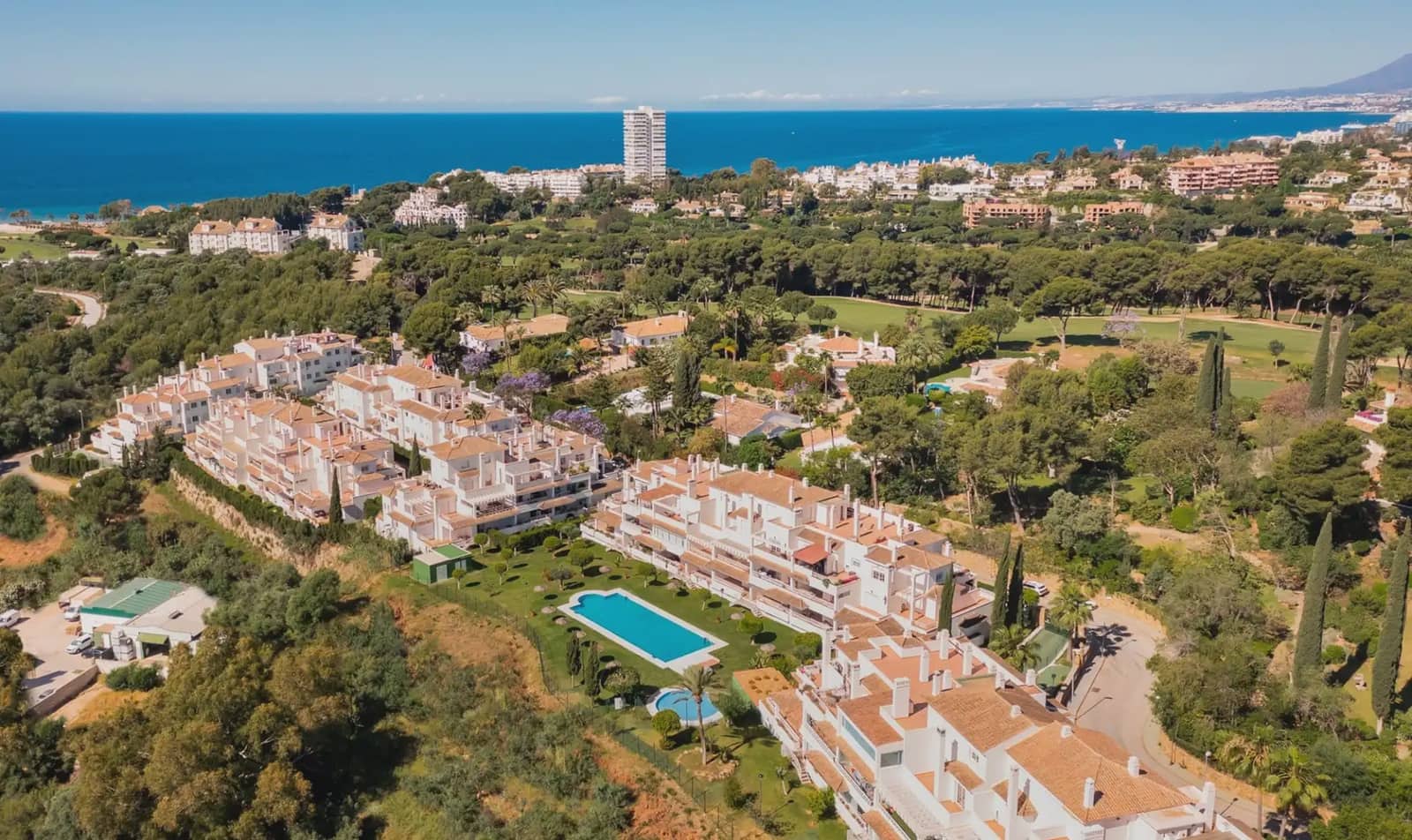 1 quarto Apartamento para venda em Marbella com piscina - 345 000 € (Ref: 10170067)