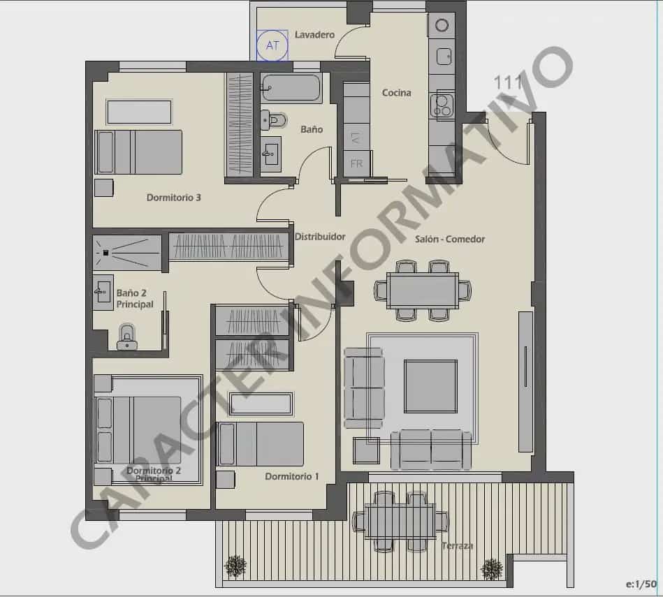 3 makuuhuone Asunto myytävänä paikassa Marbella mukana uima-altaan 
autotalli - 493 000 € (Ref: 10170078)